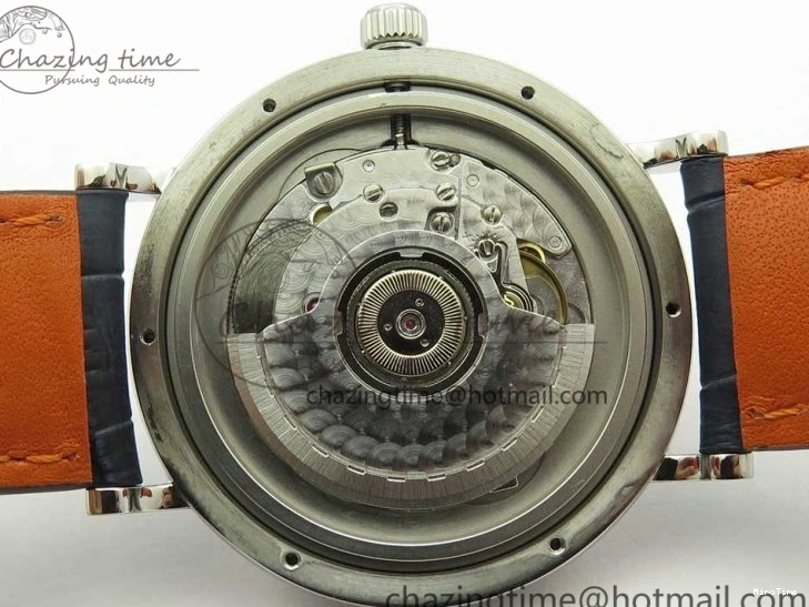 MIROTIME 0419 Portofino Automatic SS FKF 1:1 Best Edition Blue Dial on Blue Leather Strap A Cozy 7133